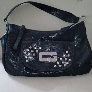 G by Guess black hobo bag with studs EUC